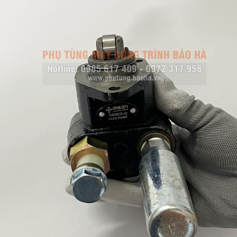 Bơm tay xe xúc lật Liugong ZL50C hai đường dầu
