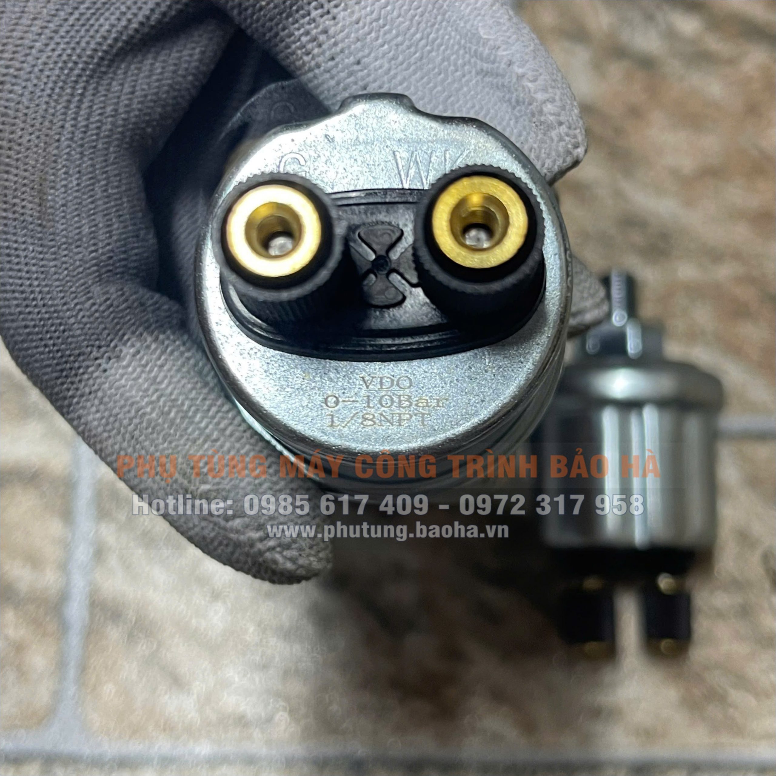 Cảm biến áp suất VDO 1/8NPT 10MM – Đo áp suất chính xác, độ bền cao