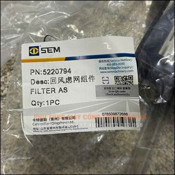 Lọc điều hòa xúc lật SEM 5220794 – Hàng chuẩn SEM, làm mát hiệu quả