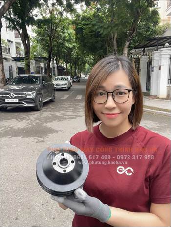 Puly Dẫn Động Bơm Nước XCMG 860157039 Chính Hãng – Hoạt Động Bền Bỉ, Đúng Tiêu Chuẩn Nhà Máy